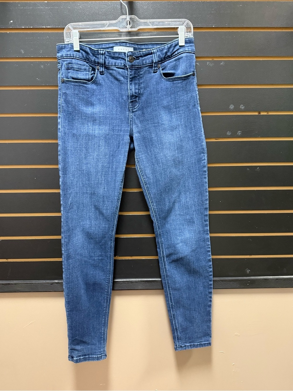 Eunina Skinny Jeans Size 30 Medium Wash Stretch Denim